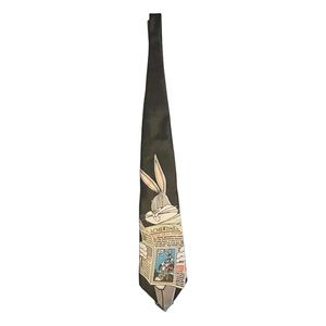 Vintage Looney Tunes Bugs Bunny 90s Mens Tie